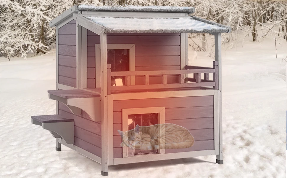 outdoor cat house