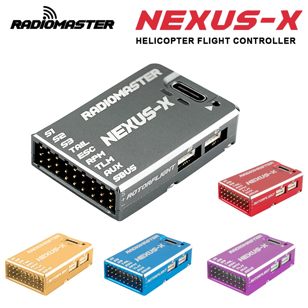 NEXUS ヘリコプター フライト コントローラー（ジャイロ） RadioMaster Nexus-X フライトコントローラー Rotorflight 2.2