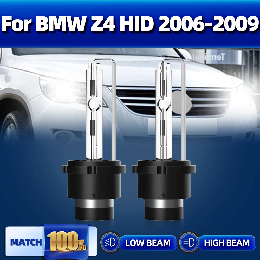 

2Pcs D2S HID Bulb CBI HID Xenon Headlight Bulbs 20000LM 35W Car Headlamp 12V 6000K White For BMW Z4 HID 2006 2007 2008 2009