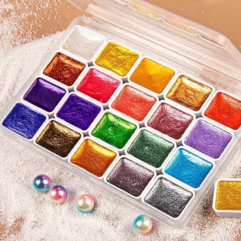 12/20/24/60 Color Gouache Watercolor Paint 3