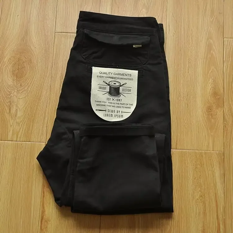 Military Cargo Pants Mens American Retro Workwear Pants