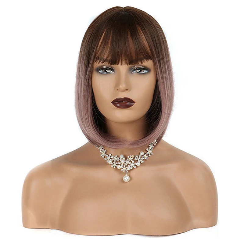 Рисунок 4 - Парик короткий прямой с челкой для женщин