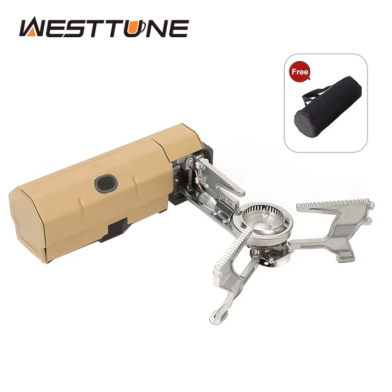 Portable Camping Gas Stove with Folding Design