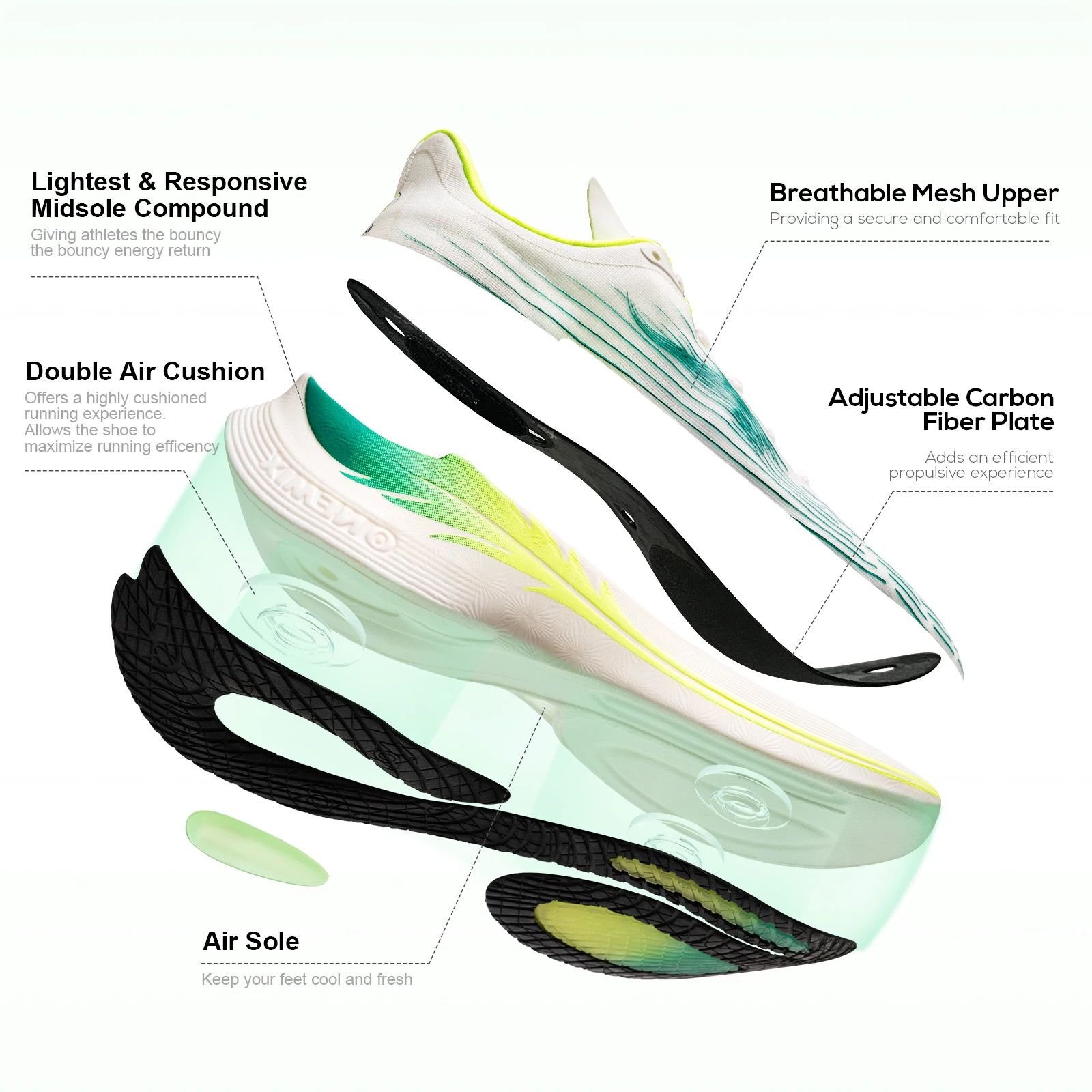Running Shoes Carbon Fiber Plate | Running Shoes Plate 2021 - Running Aliexpress