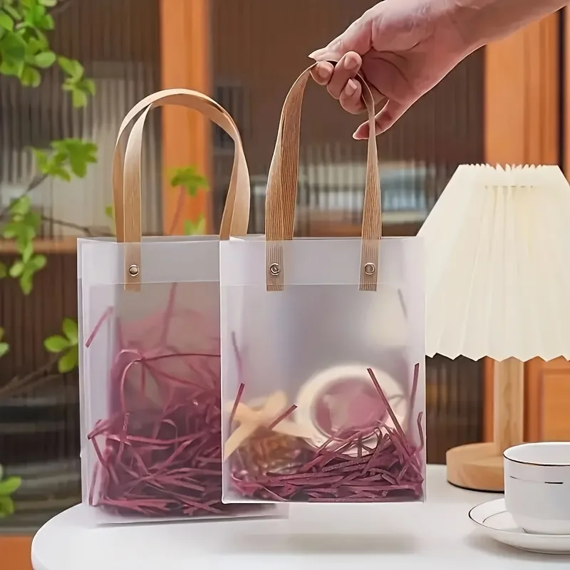 3pcs, Clear Tote Bags for Jewelry Packaging Cosmetic Storage, Perfect Gift Bags for Weddings