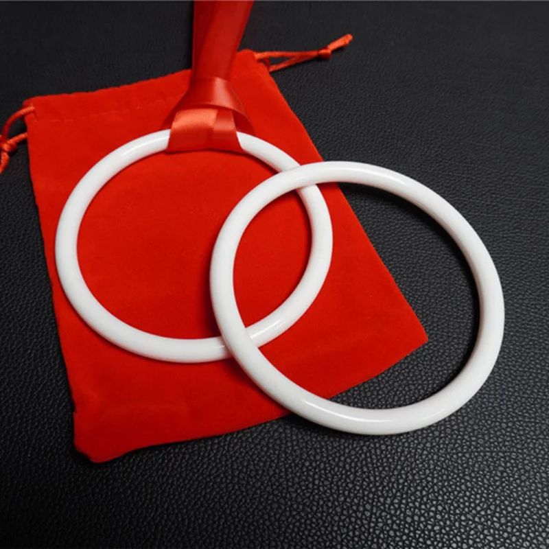 

Ring and Ribbon By Shigeru Sugawara Close up Magic Tricks TV Magic Show Illusions Stage Magic Props Gimmick Magician Classic