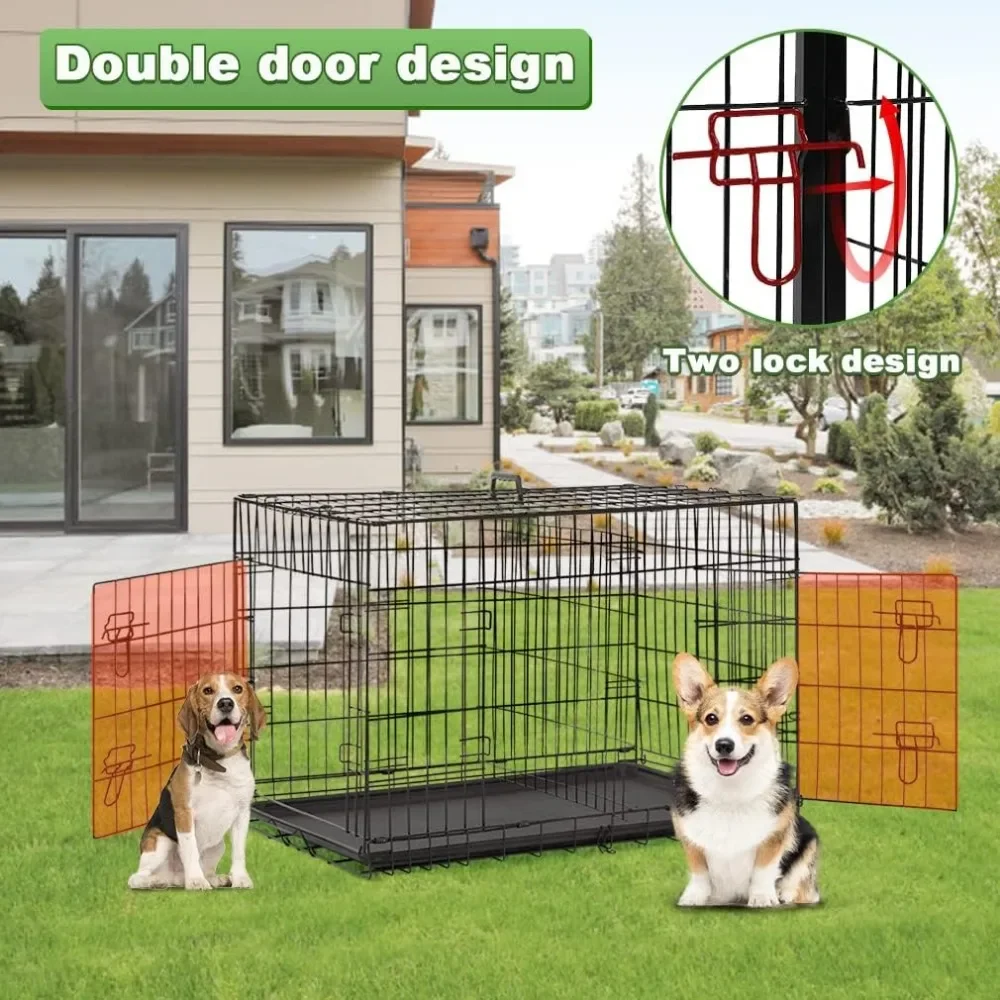 Folding Metal Dog Crate 5