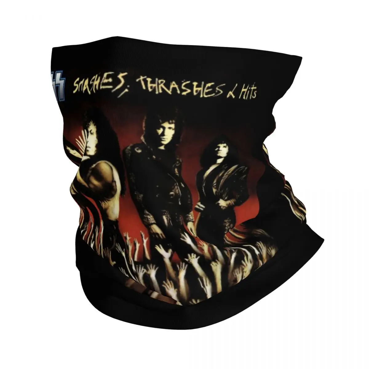 

Band American Heavy Metal Bandana Neck Cover Printed Kiss Magic Scarf Multi-use Headwear Outdoor Sports Unisex Adult All Season