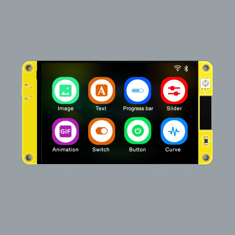 LCD TFT   ġ ESP32 Ƶ̳ LVGL     , 3.5 ġ 320*480 Ʈ ÷ ȭ, 3.5 ġ