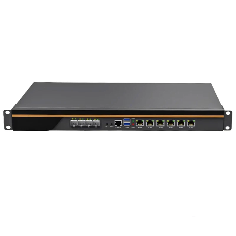 1U Rackmount Firewall Appliance 13th Intel Core I9 13900K I7 13700 I5 13400 I3 13100 6 LAN 2/4 10G SFP pfSense OPNsense Mikrotik