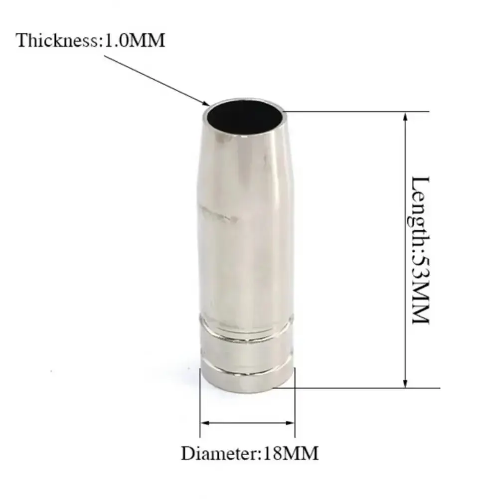 MIG Welding Contact Tip 3Pcs/Set Welder Nozzle Part Kit 15AK Conductive Tip Nozzles For MIG Welding Torch 0.6/0.8/0.9/1.0/1.2mm