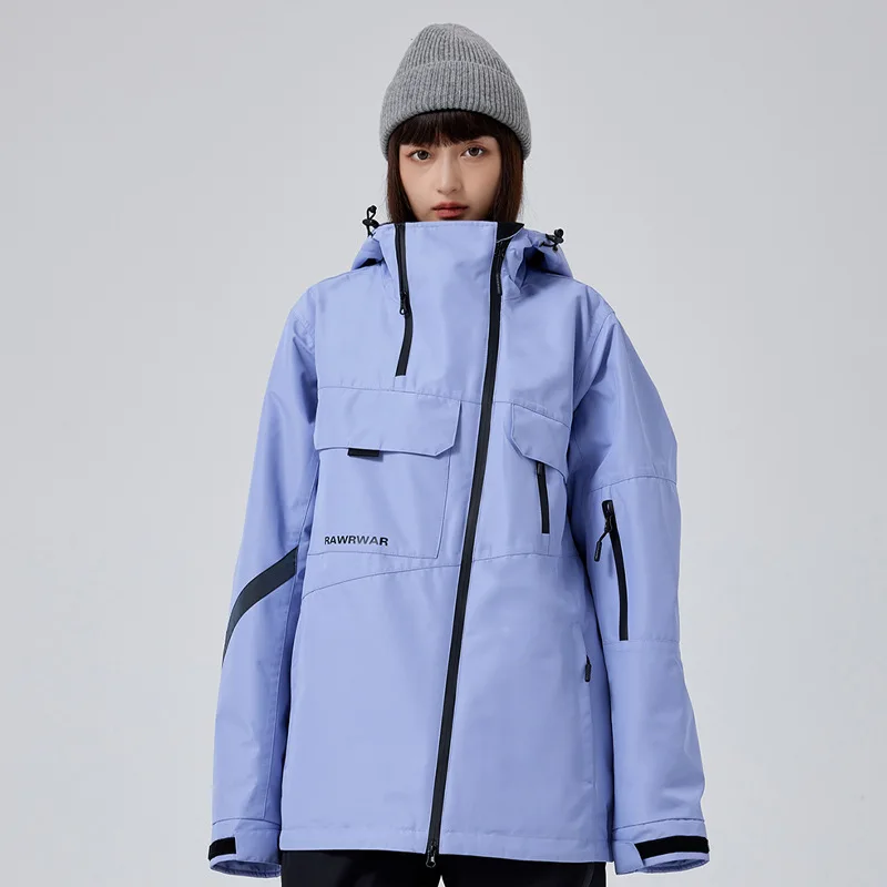 MUTUSNOW Ski Jacket Women And Men's Windproof Waterproof Warm Thicken Snow Coats Outdoor Winter Sports Snowboarding Jacket