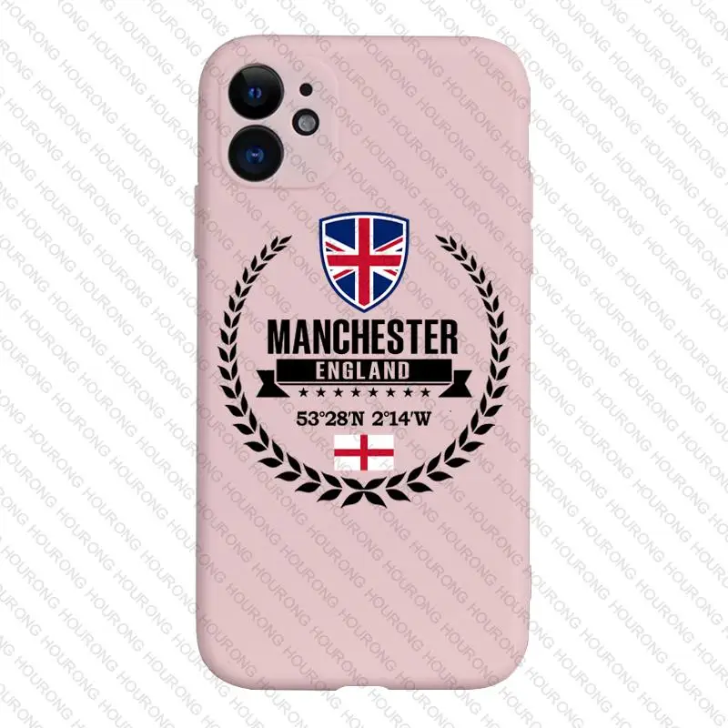 Manchester United Phone Case Iphone 13 Pro Cover Case Iphone 5s 6 Se