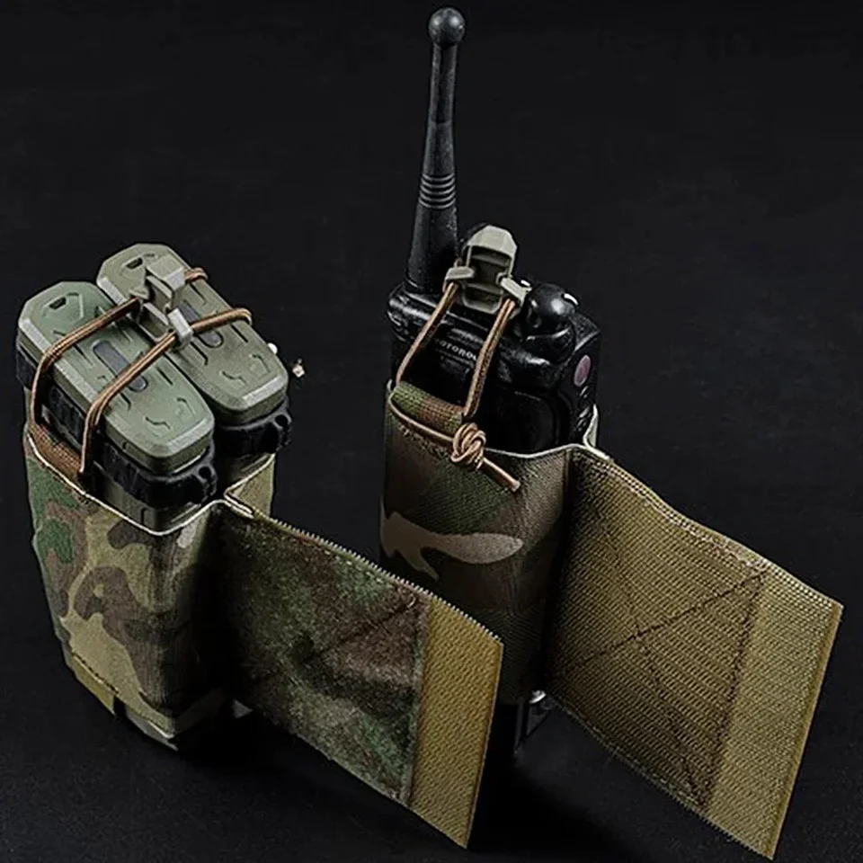 V2 Elastic Radio Holder Bag and Magazine Pouch
