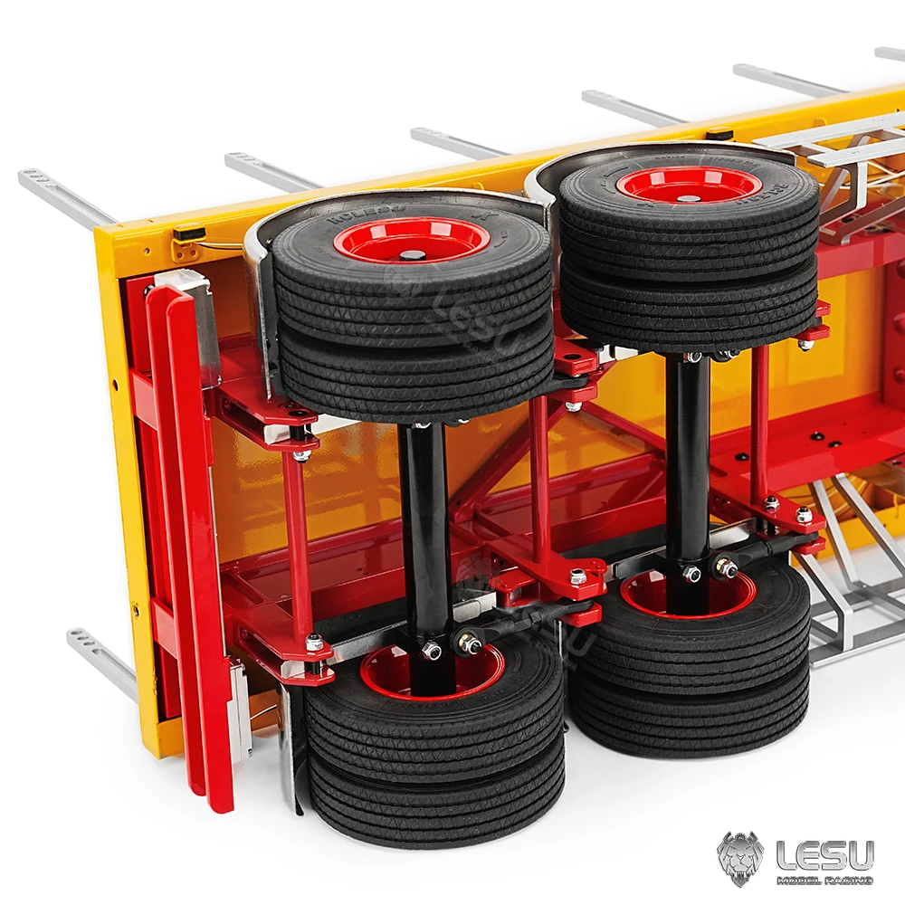 LESU Tamiya 1/14 Truck Semi-trailer Model 20 feet 40 feet 5