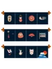 Japanese Sushi Restaurant Entrance Curtain Japanese Food Outlet Horizontal Curtain Shop Decoration Flag Curtain Noren 5
