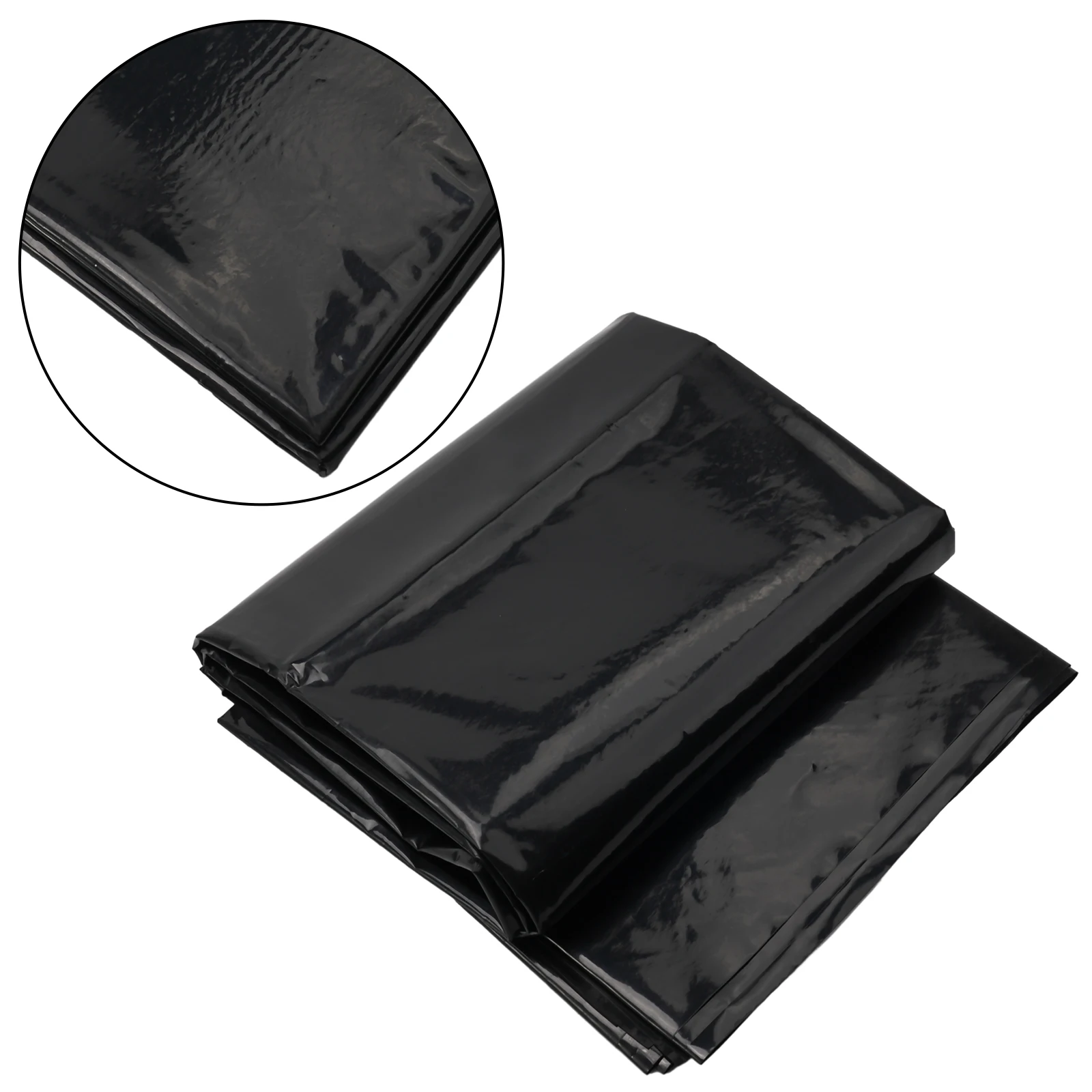 Wasserdichte schwarze Linerfolie, Fischteich-Liner, Gartenpools, verstärktes HDPE, strapazierfähig, Garantie, Landschaftsbau, Poolteich – Detail 23