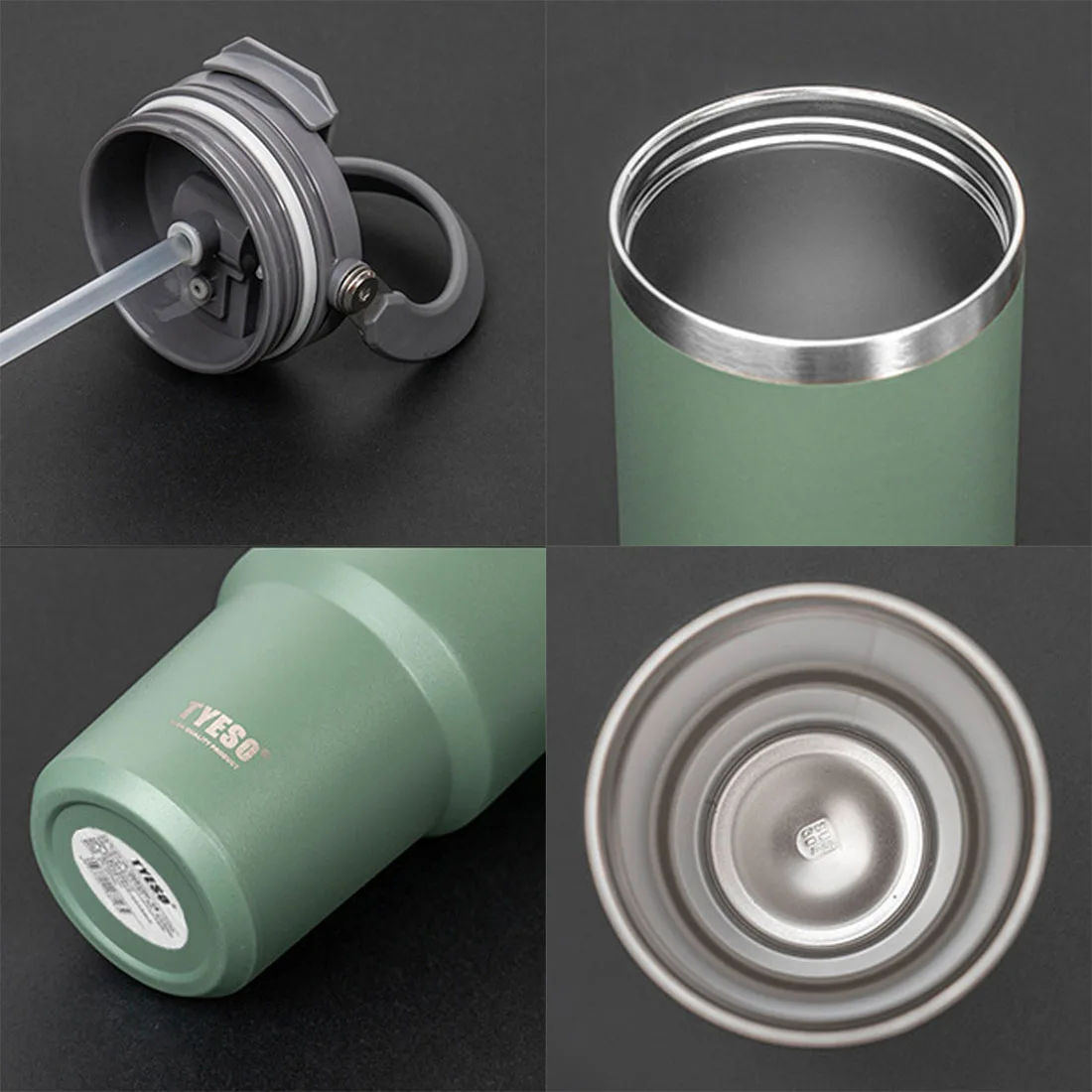 Tyeso Stainless Steel Coffee Cup Cold And Hot Double-layer Insulated Cup Tumbler Thermo Water Bottle Car Travel Mug Vacuum Flask 16 S1f922d11a93248b386b891ac4fdd42c6o