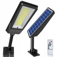 138LED Solar Light With Remote 3 Working Mode Solar Street Light Super Bright Outdoor Garden Waterproof Motion Sensor Solar Lamp 1