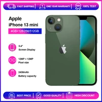 Apple iPhone 13 mini 4GB RAM 128/256GB ROM Used Original Unlocked 5.4" Super Retina XDR Face ID NFC 5G Cell Phone Fast Shipping