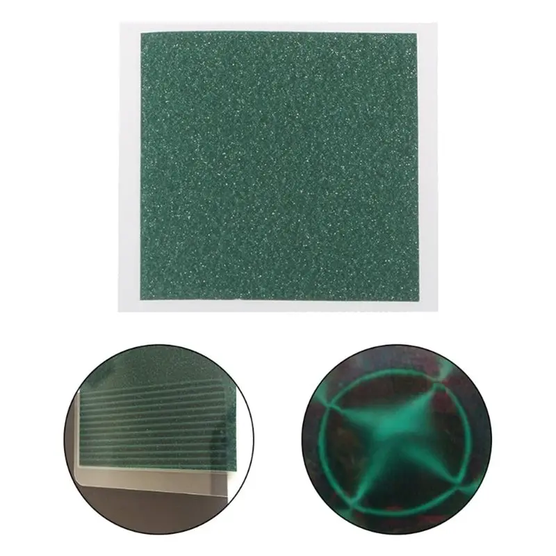 자기장 뷰어 뷰잉 필름 50X50mm 카드 자석 감지기 패턴 디스플레이 새 제품