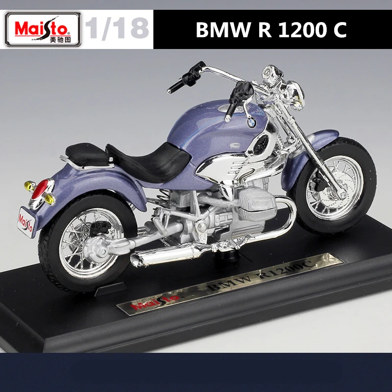 BMW R 1200 Cミニチュアモデル 1/18 バイク Maisto 1:18 bmw R1200C合金オートバイモデルダイキャストメタル
