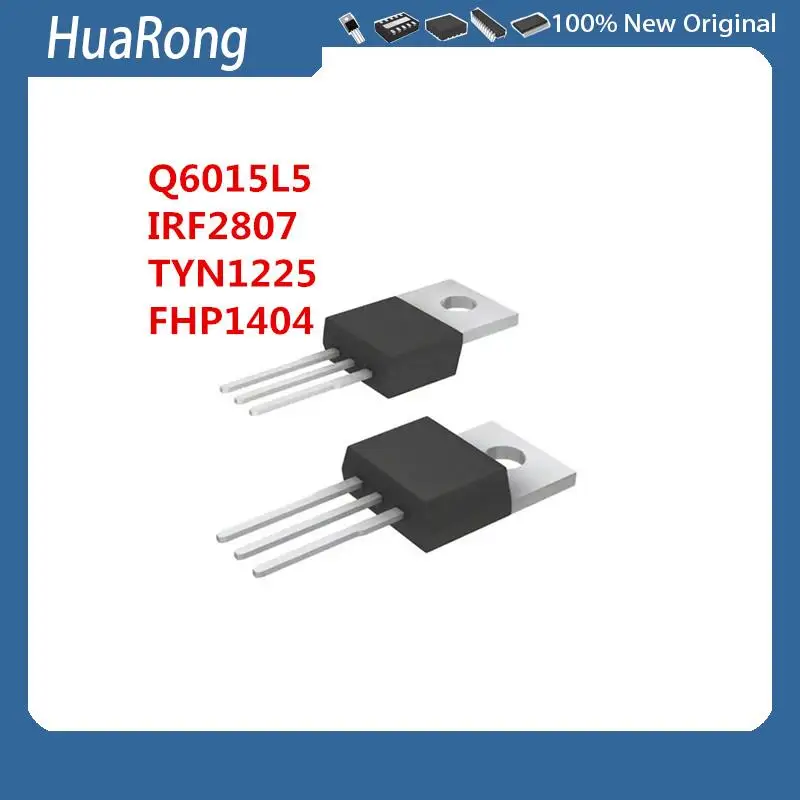 

10PCS/LOT Q6015L5 15A 600V Q6015L6 6015L5 IRF2807 IRF2807PBF TYN1225 FHP1404 FHP1404A TO-220
