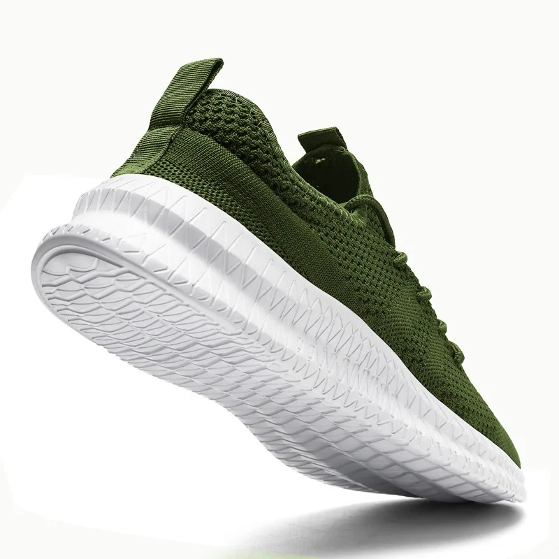 Men Casual Shoes Breathable Comfortable Men's Sneakers Anti-slip Lace-up Running Shoe Flats Loafers Tennis Plus Size 50 Zapatos 4
