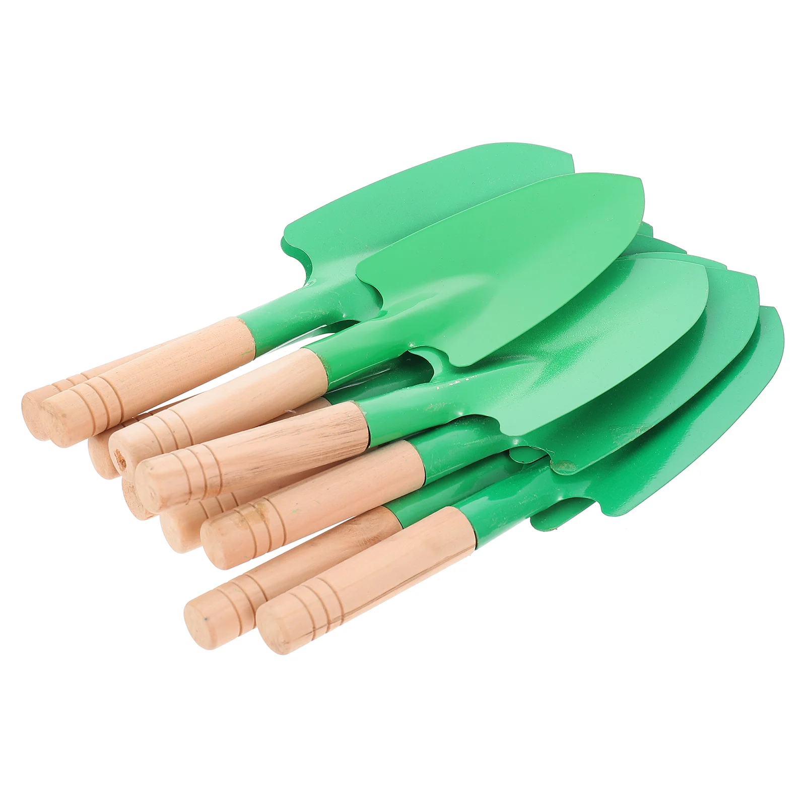 10 Pcs Succulent Planters Wooden Handle Gardening Tool Tools Planting Spade