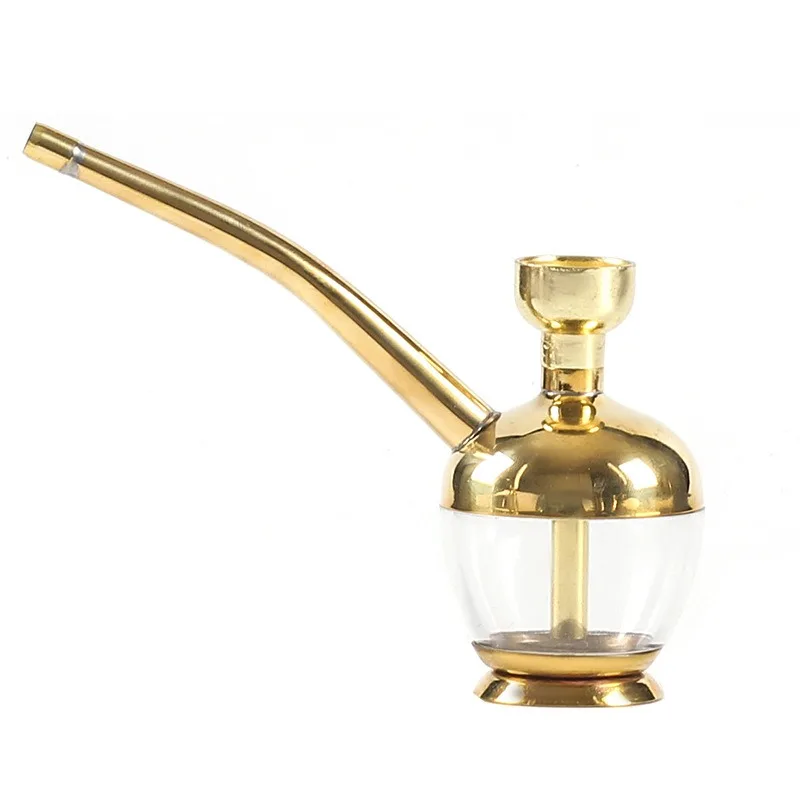 Bottle Water Pipe Portable Mini Hookah Shisha Tobacco Smoking Pipes Multifunction Gift of Health Tube Filter