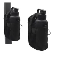 Magnetic Water Bottle Sling Bag Large Capacity Adjustable Gym Bottle Bag Portable Multi-layer Crossbody Sports Bag Outdoor 2