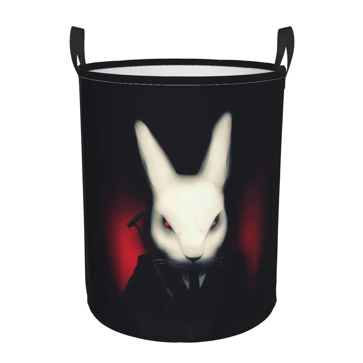 

Rabbits Dirty Laundry Basket Waterproof Home Organizer Basket Clothing Kids Toy Storage Basket