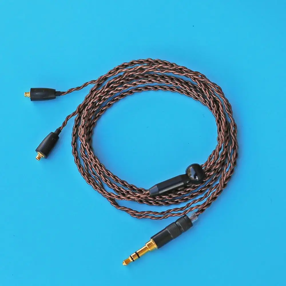 Diy Mmcx Earphone Silver Cable Mmcx Cable Shure Silvering Shure