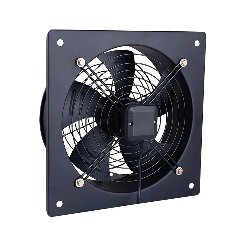 

Square outer rotor axial flow fan 220V, silent high-speed smoke exhaust fan, powerful and low-noise industrial 380V