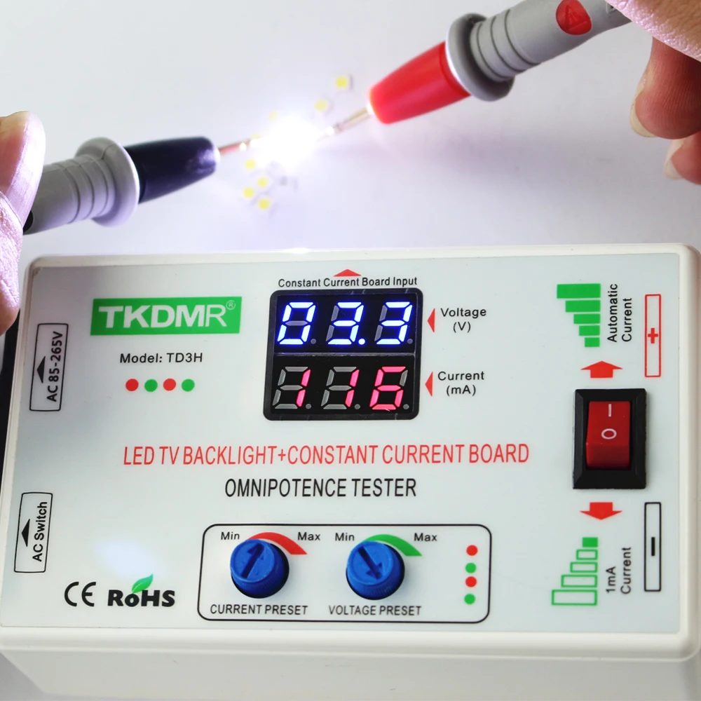 TKDMR 1000/500pcs LED Backlight High Power Dual Core 1.5W 3030 3V Cold White TV Application 150LM Toepassing 3030 Smd Diode