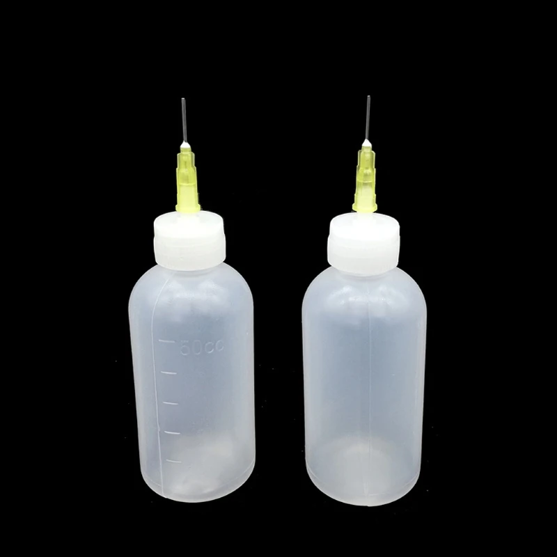 

10Pieces DIY Epoxy Resin Mold Small Gaps Coloring Bottles With Needle