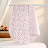 4-Pack Baby Swaddle Blanket Printed Castle Princess Carriage Flannel Soft Swaddle Baby Blanket 5