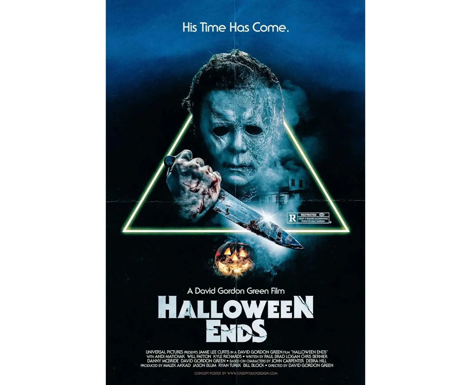 

Halloween Ends Movie Art Picture Print Silk Poster Home Wall Decor