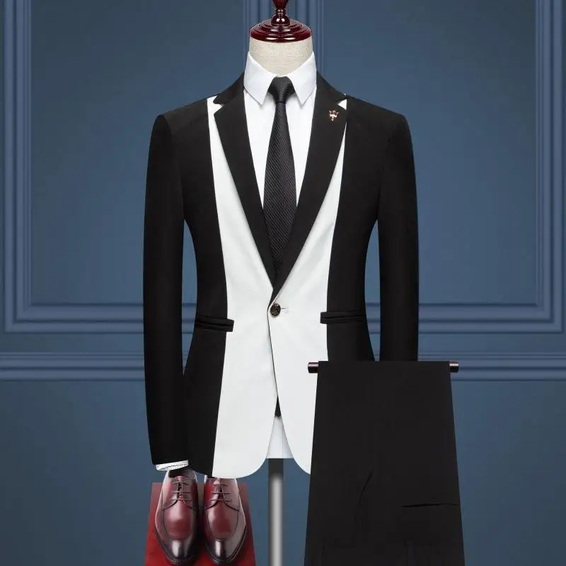 

Custom Made Groom Wedding Dress Blazer Suits Pants Business High-end Classic Dress Trousers 20951709
