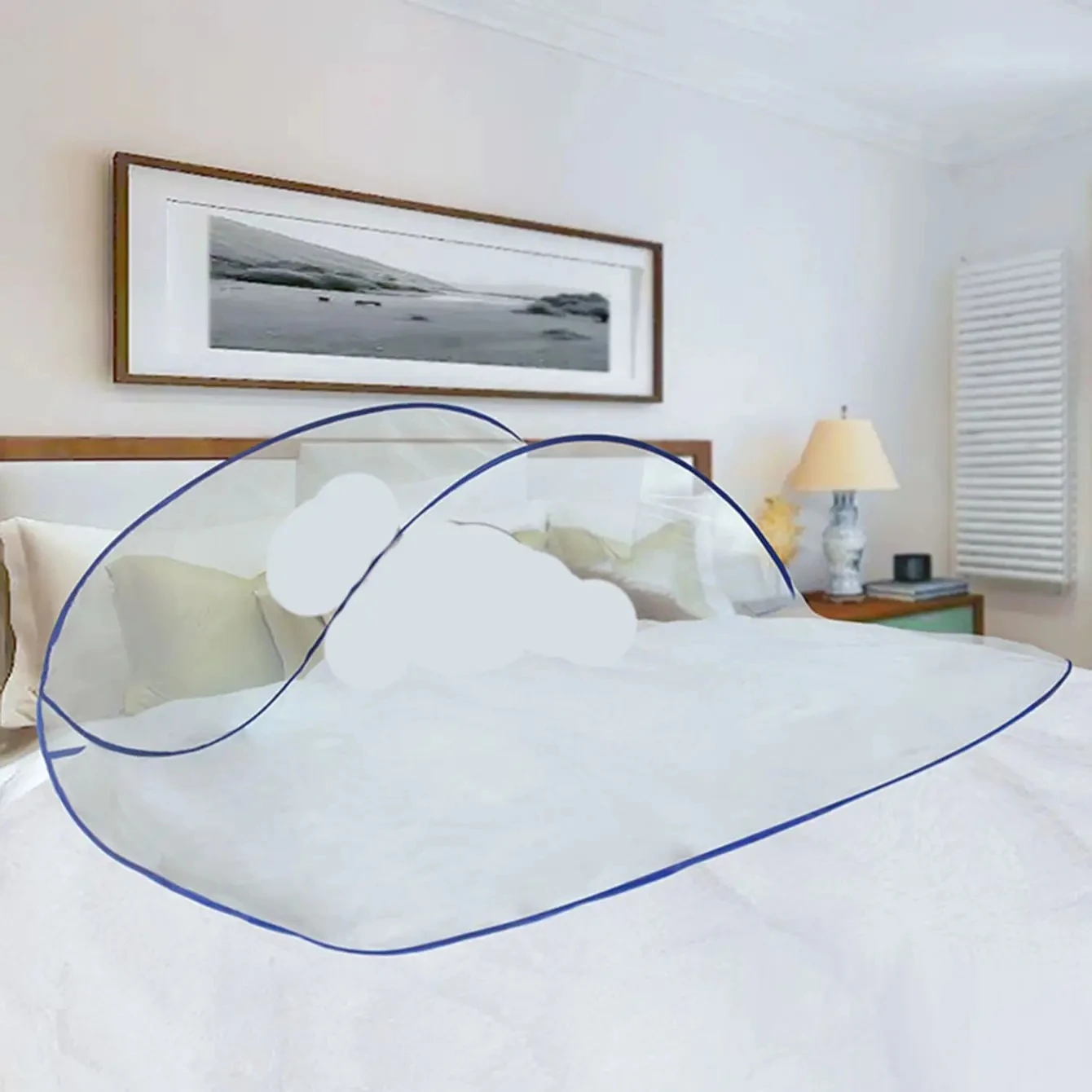 1PC Summer Sleep Mosquito Prevention Couple Foldable Non Installation Mosquito Nets for Travel