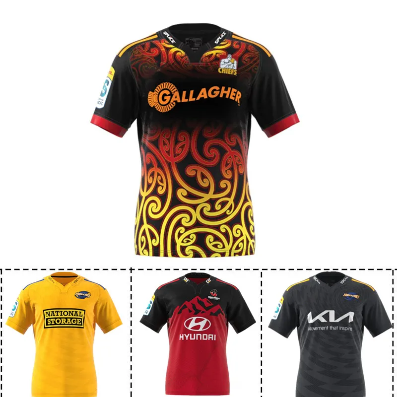 

2023 Super Rugby Blues / Hurricanes / Chiefs / Highlanders / Crusaders Home /Away Mens Jersey S-5XLTop Quality