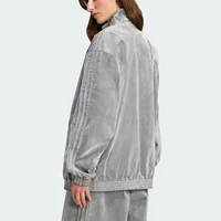 Veste décontractée ample à col montant pour femme Adidas Genuine Clover JW7330 2