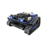 Customized remote control self-propelled four wheel drive crawler lawn mower for orchard home garden mowing 1
