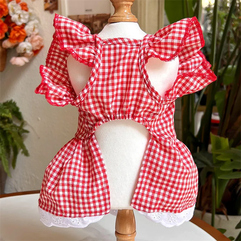 Cat Dog Dress Summer Flying Sleeve - PeticaDeals