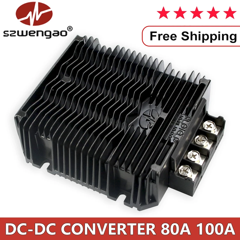 szwengao 24V 36V 48V 60V 72V to 12V/13.8V 5A 10A 20A 30A 40A 50A
