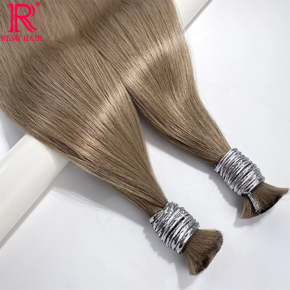 Real human hair extensions,human hair for braiding Real Human Hair Bulk No Weft Virgin Hair for Boho Braids Extension Color 27# Vietnamese Weaving For Braiding