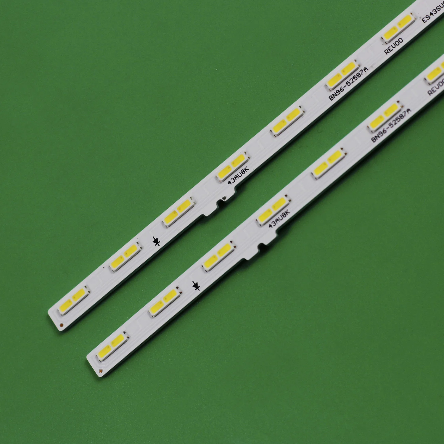 Tiras de Retroiluminação Led para Samsung Un43au8000 Ue43au8000 Ue43au7100 Ue43au8005k Lm4101040a 43au8k Bn9652587a Es43sv8fpkwa36 - Imagem 3