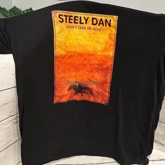 

Steely Dan Don’T Take Me Alive Band T Shirt Black Shirt Vtg Cotton H9437