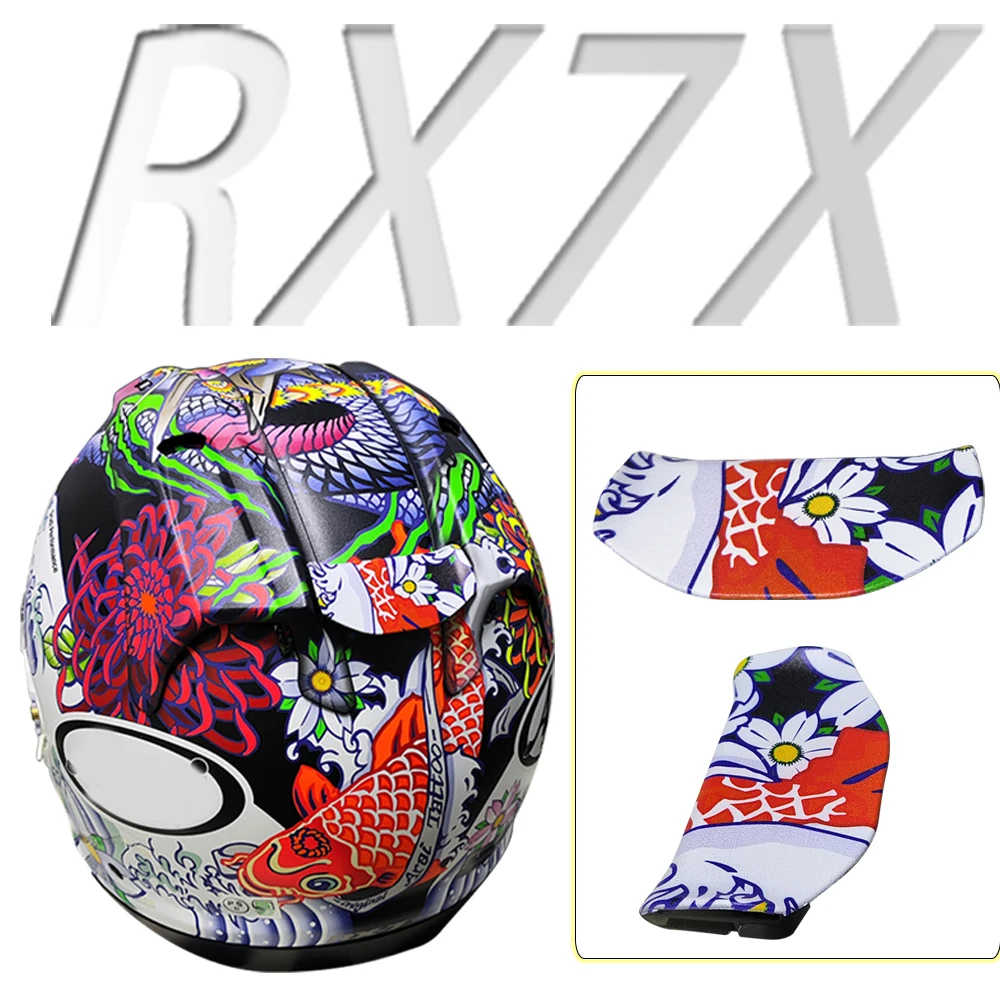 Accessori Per Spoiler Per Casco Spoiler Per Casco Posteriore Per Moto Per Arai Rx7X Rx-7X