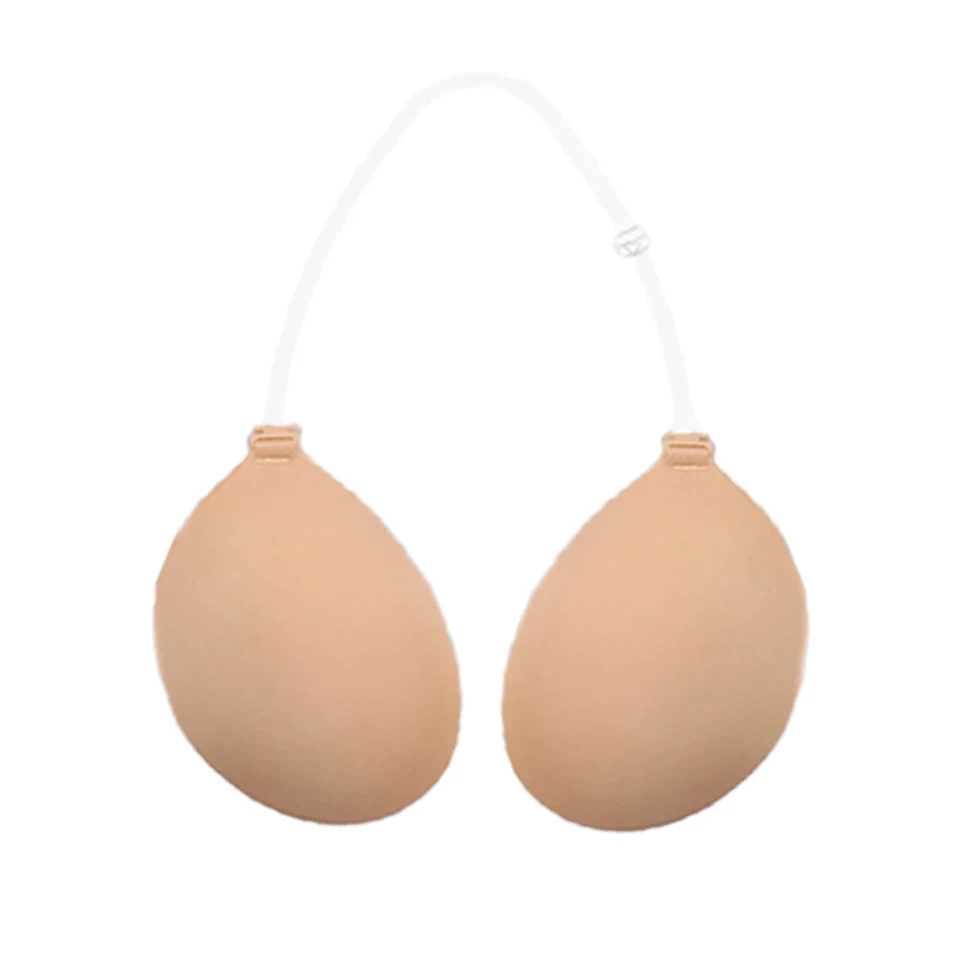 Strapless Push Up Silicone Sticky Bra Invisible Breast Lift Pasties Nipple Covers for Women